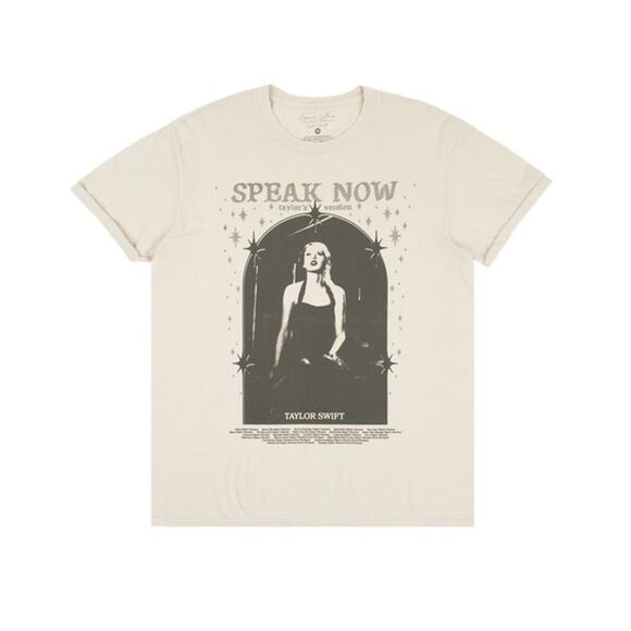 Taylor Swift, the Eris tour speak now T-shirt size L NWT